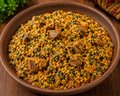 Egusi Soup w Chicken or Turkey or Beef